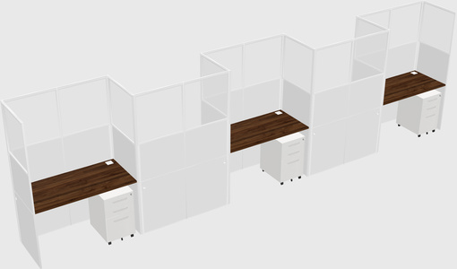 Cabines rectangulaires
