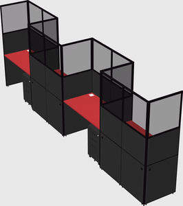 Rectangular cubicles