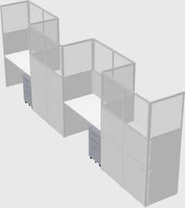 Cabines rectangulaires