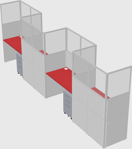 Rectangular cubicles
