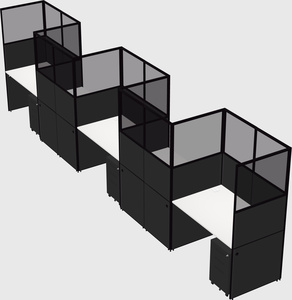 Cabines rectangulaires