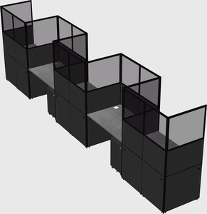 Rectangular cubicles