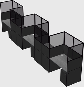 Rectangular cubicles