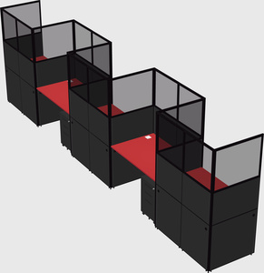 Rectangular cubicles
