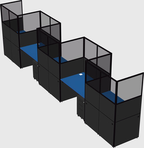 Rectangular cubicles