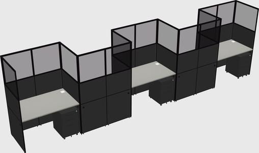 Cabines rectangulaires