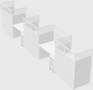Rectangular cubicles