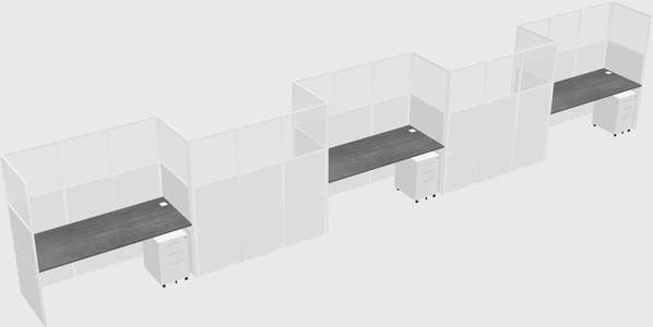 Cabines rectangulaires