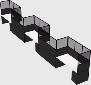 Rectangular cubicles
