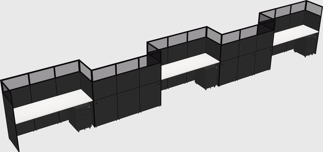 Cabines rectangulaires