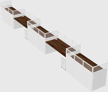 Rectangular cubicles