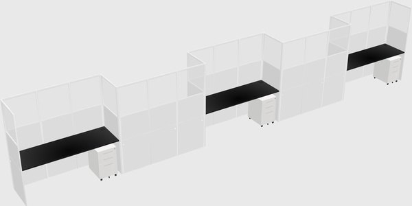 Cabines rectangulaires