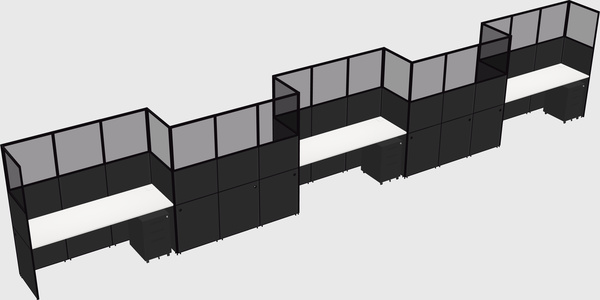 Cabines rectangulaires