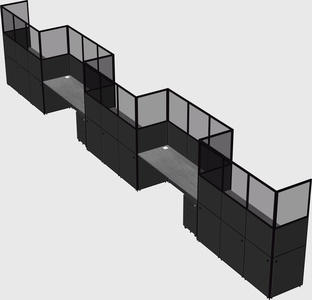 Rectangular cubicles