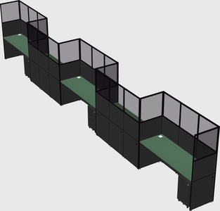 Rectangular cubicles