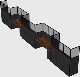 Rectangular cubicles