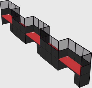Rectangular cubicles
