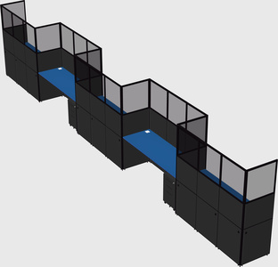 Rectangular cubicles