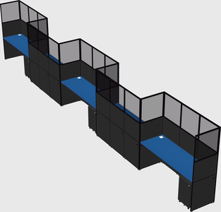 Rectangular cubicles