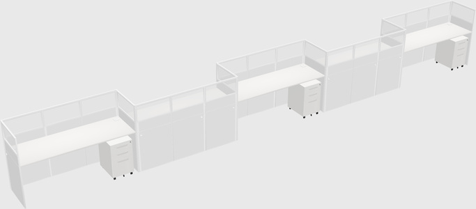 Cabines rectangulaires