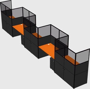 Cabines rectangulaires