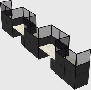 Cabines rectangulaires