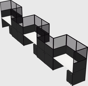 Rectangular cubicles