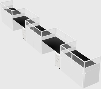 Cabines rectangulaires