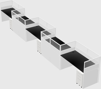 Cabines rectangulaires