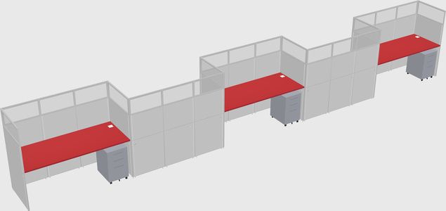 Cabines rectangulaires