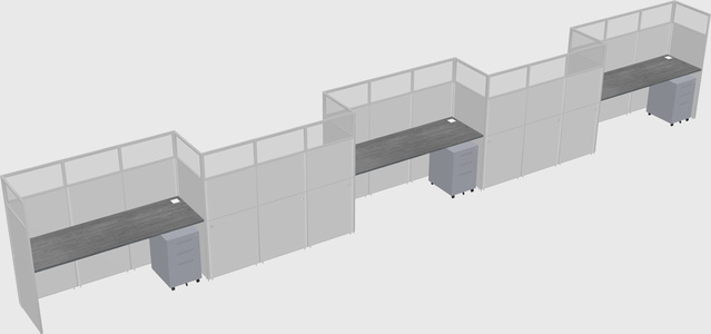 Cabines rectangulaires