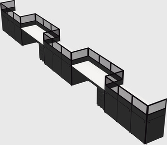 Rectangular cubicles