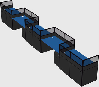 Cabines rectangulaires