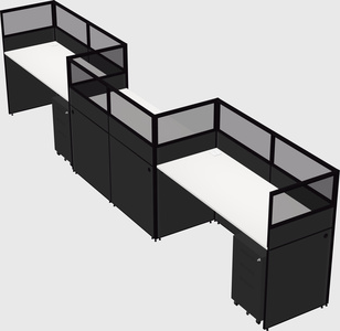 Rectangular cubicles