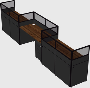 Rectangular cubicles