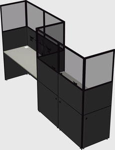 Rectangular cubicles