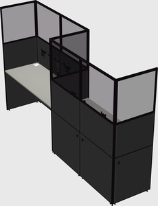Rectangular cubicles