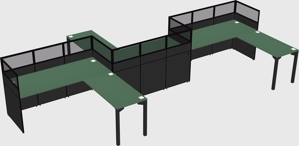 Rectangular cubicles
