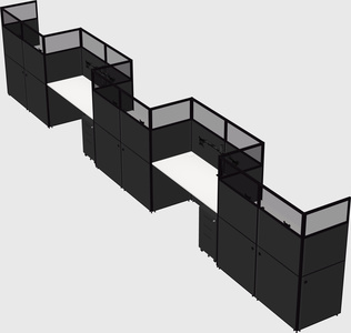 Rectangular cubicles