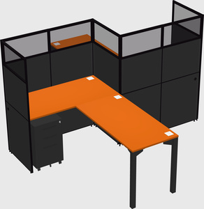Cabines en l