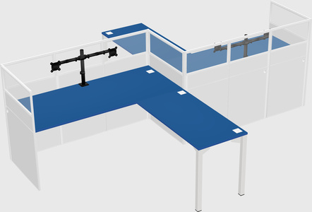 Rectangular cubicles