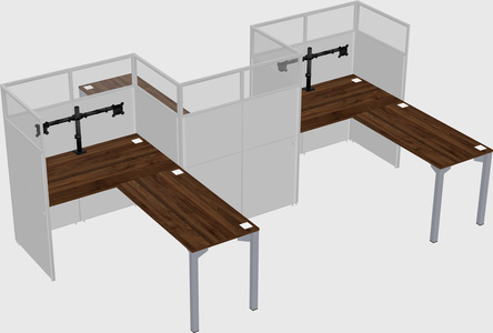 Rectangular cubicles