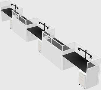 Cabines rectangulaires