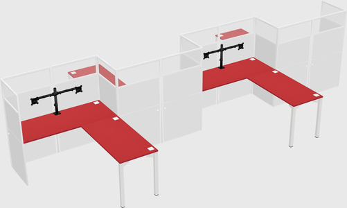 Rectangular cubicles