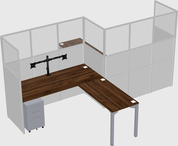 Rectangular cubicles
