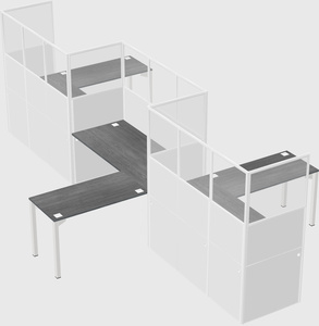 Rectangular cubicles
