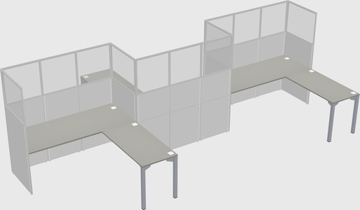 Rectangular cubicles