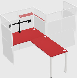 Rectangular cubicles