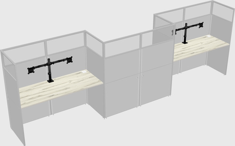 Rectangular cubicles