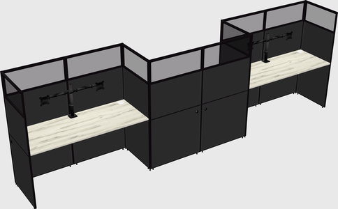 Rectangular cubicles